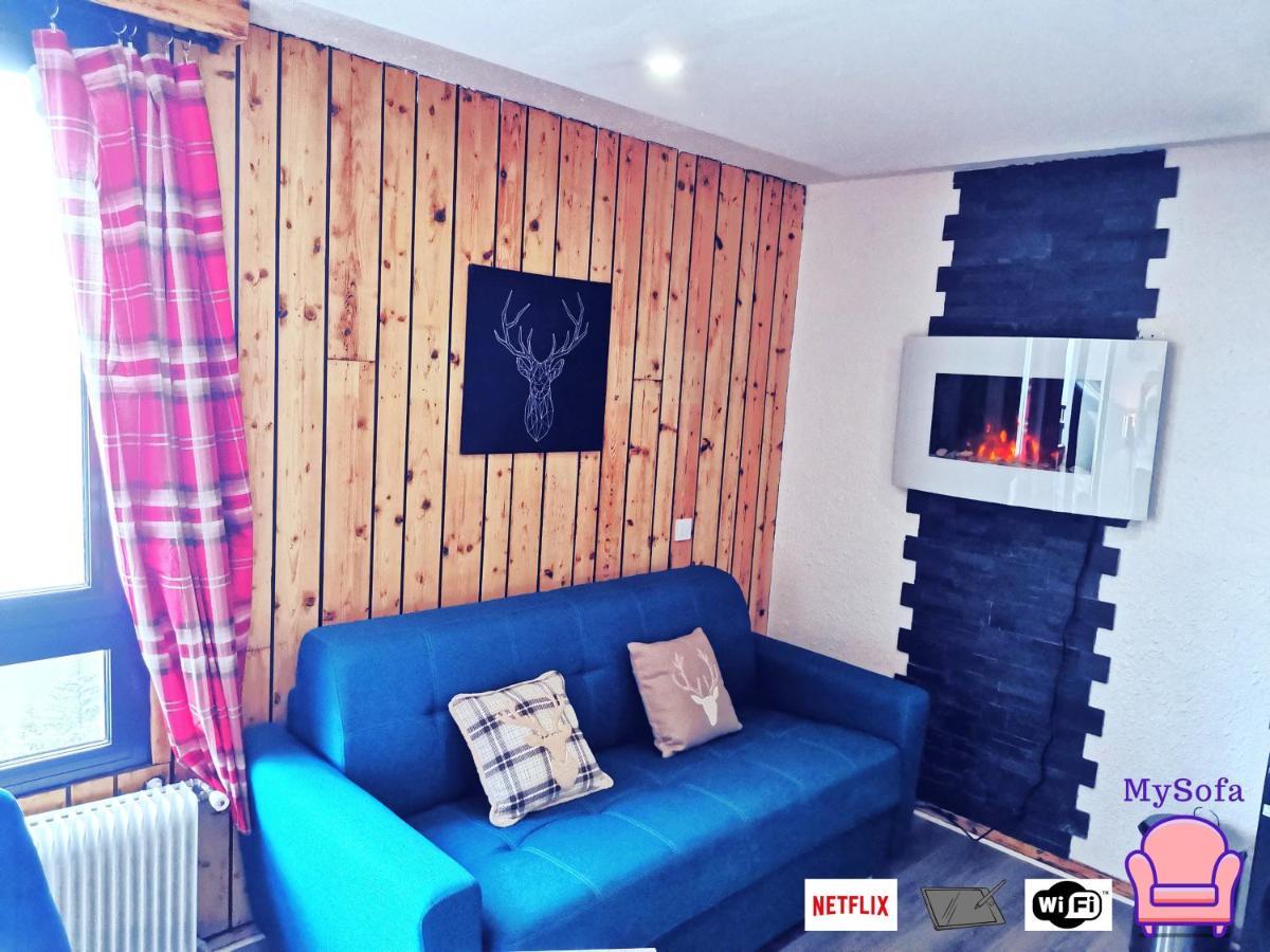 Mysofa Loup & Parking Lägenhet Pra Loup Exteriör bild